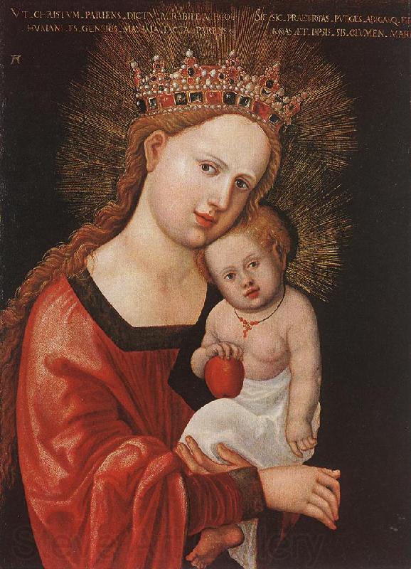 ALTDORFER, Albrecht Mary with the Child  kkk